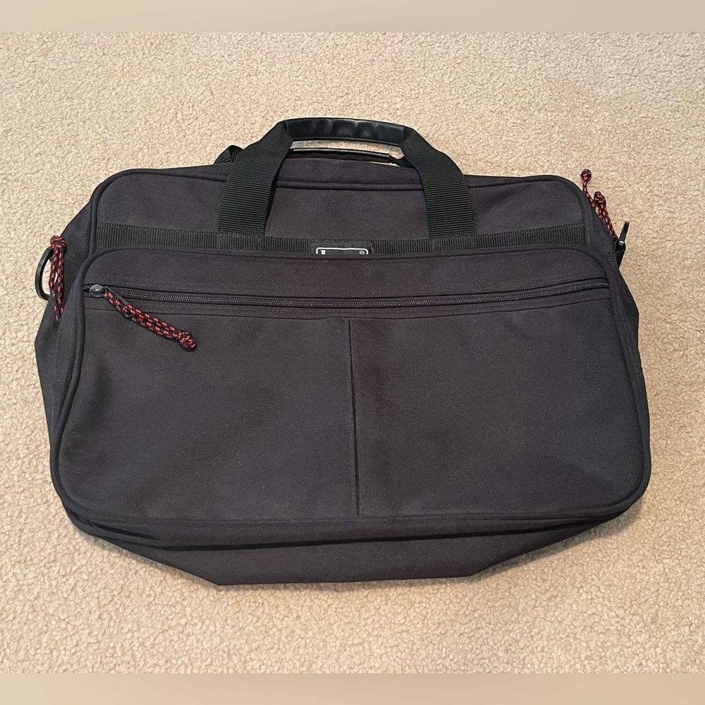 Lucas Black Messenger Bag - Office Bag